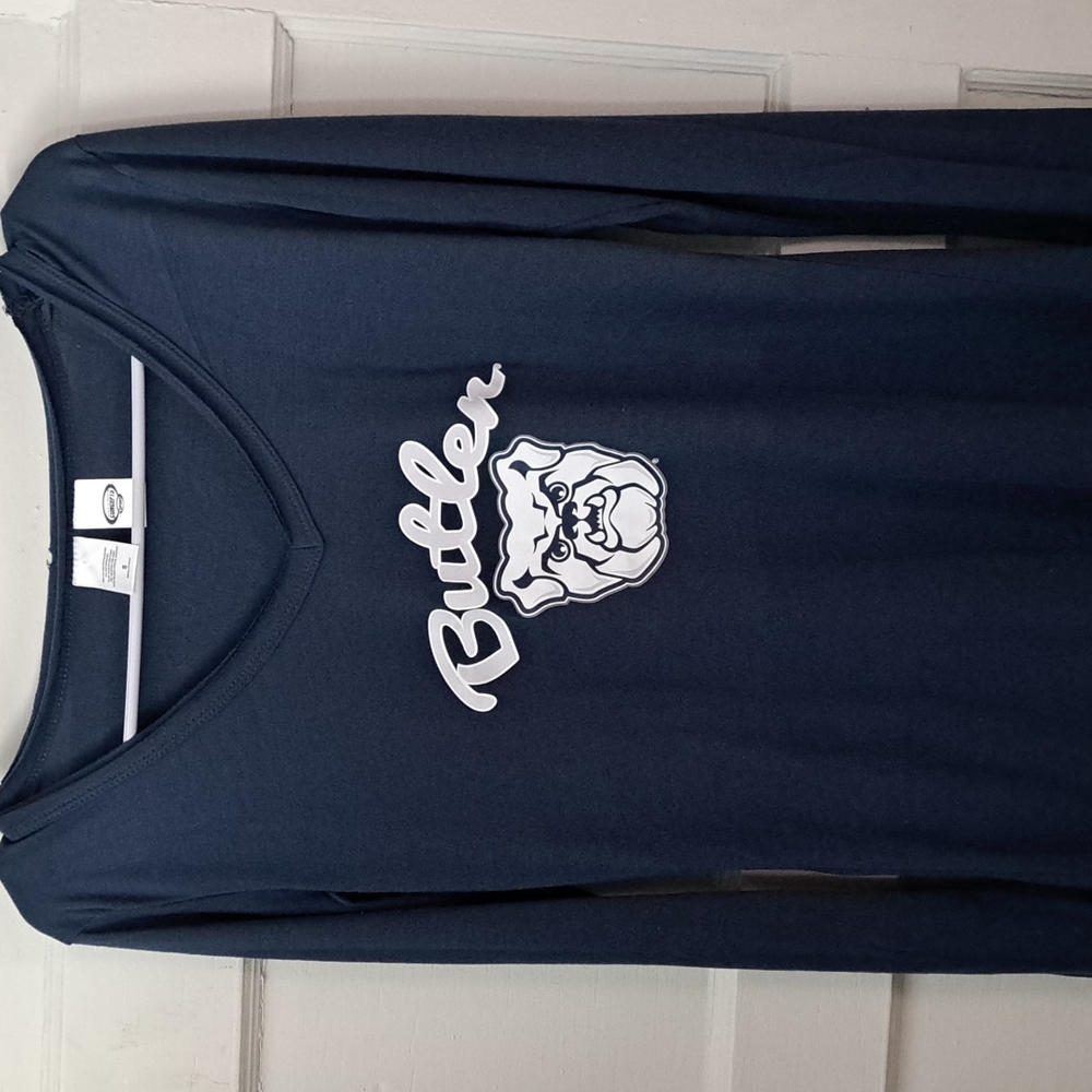 Ladies Butler Bulldogs Long Sleeve V-Neck T-shirt